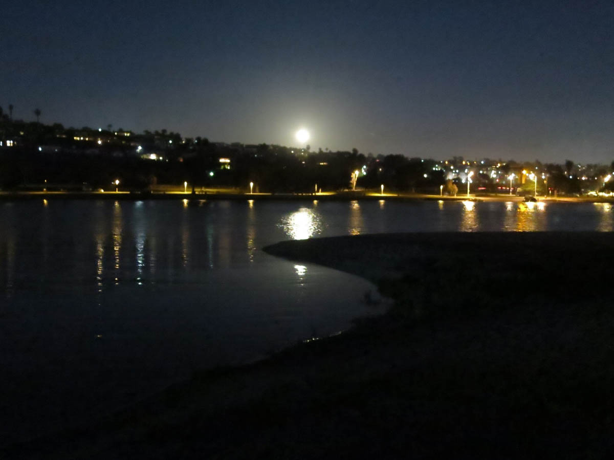 Full Moon over Mission Bay