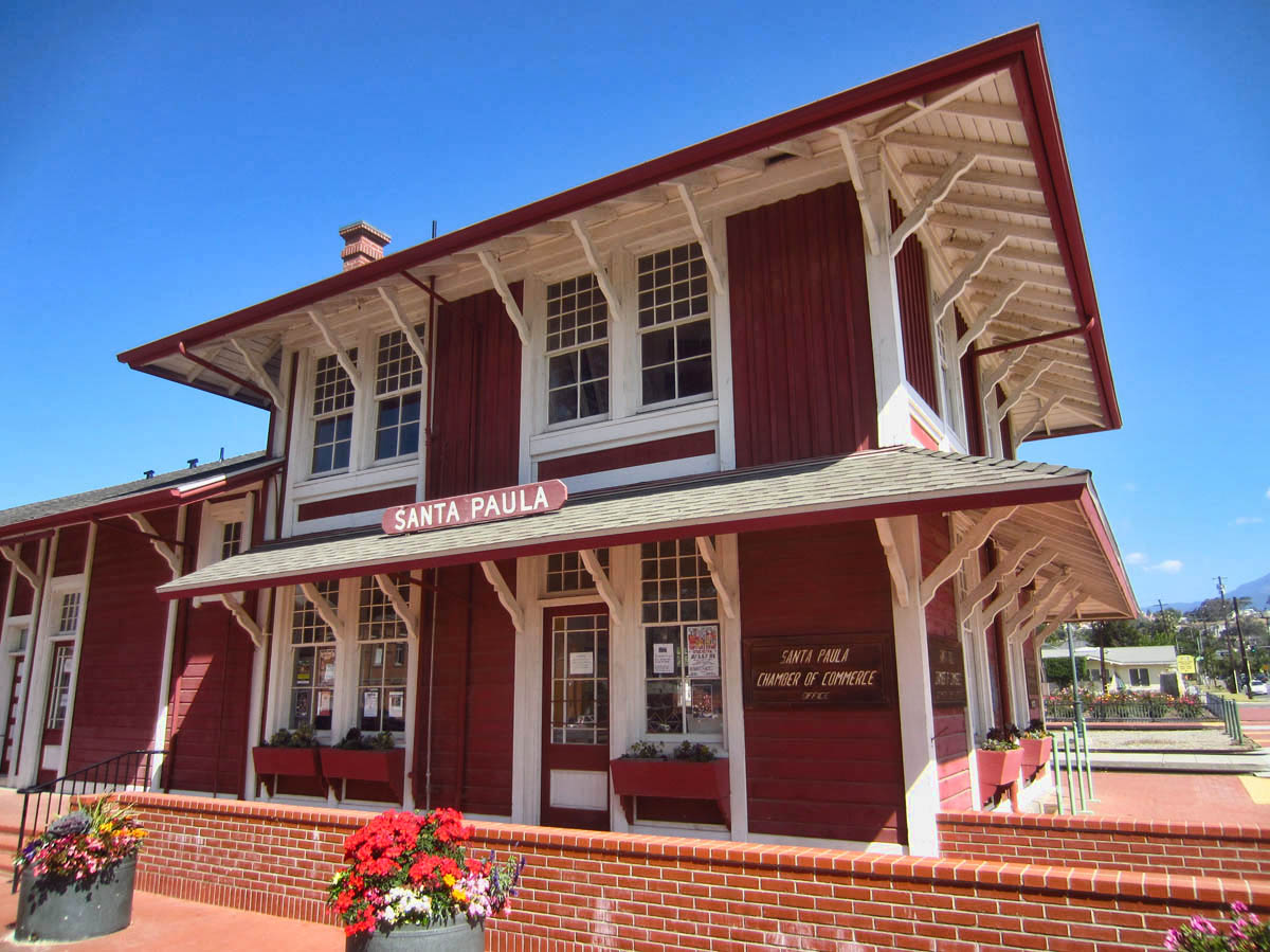 The original 1887 Southern Pacific Railroad Depot