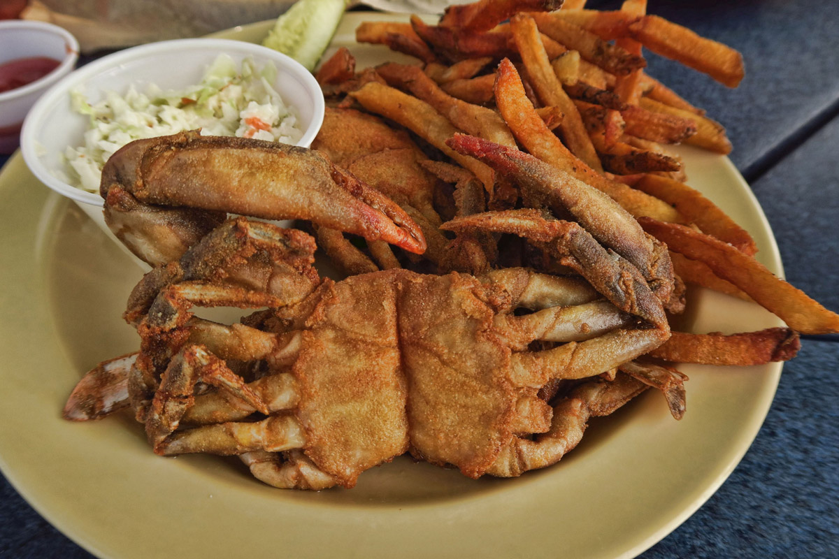 Softshell blue crabs are in season! 