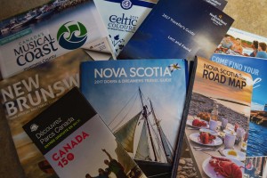 But not only are their Visitor Centers impressive, so is the collateral material! A nice big fold-out map and accompaning attractions guide for every province, all for free! 