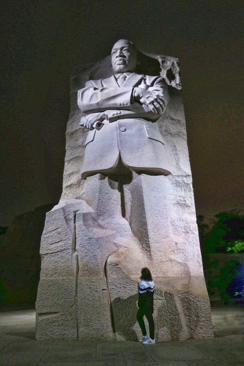 Martin Luther King, Jr. memorial, West Potomac Park.