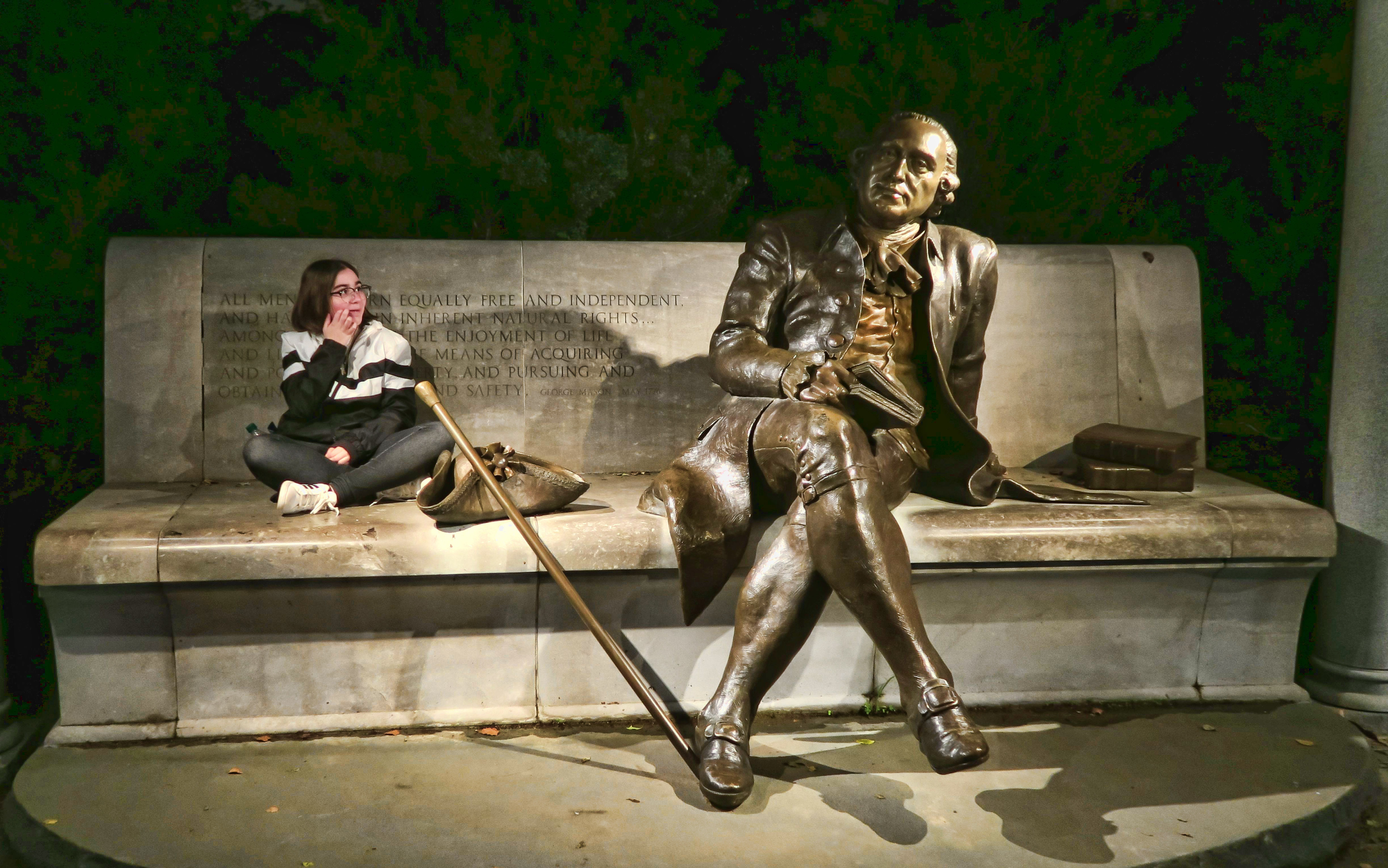 Having a chat with George Mason to figure out why he is known as "The Forgotten Founder."